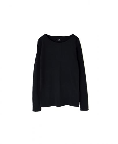 GNSL25561(Tシャツ) COMBED COTTON TELECO BOAT-NECK L/SL TEE
