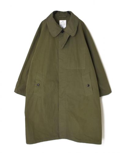 NHT2401HB(コート) MEDIUM WEIGHT PEACH SKIN COTTON BALMACAAN COAT