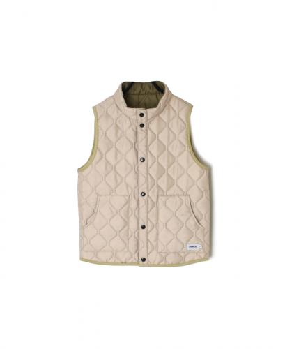NAM9984PP (ベスト) POLY×POLY HEAT QUILT STAND COLLAR VEST