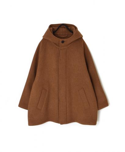NHT2361WPL(コート) HEAVY WEIGHT WOOL TWILL HOODED SHORT COAT