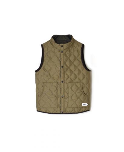 NAM9984PP (ベスト) POLY×POLY HEAT QUILT STAND COLLAR VEST