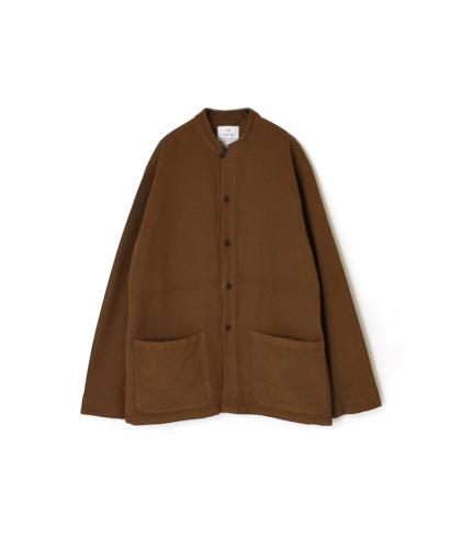 INHT2572WPD(ジャケット) WAFFLE PLAIN OVERDYE STAND COLLAR COVER ALL