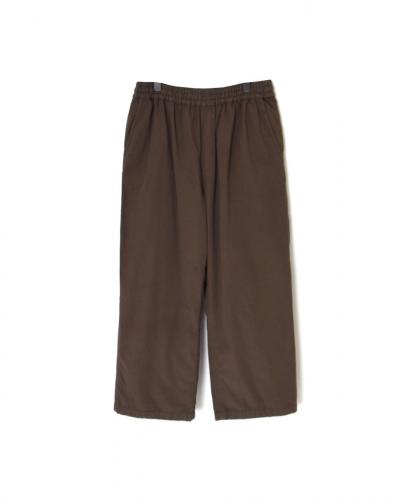 NVL2593D(パンツ) 40s ORGANIC POPLIN (OVERDYE) EASY PANTS