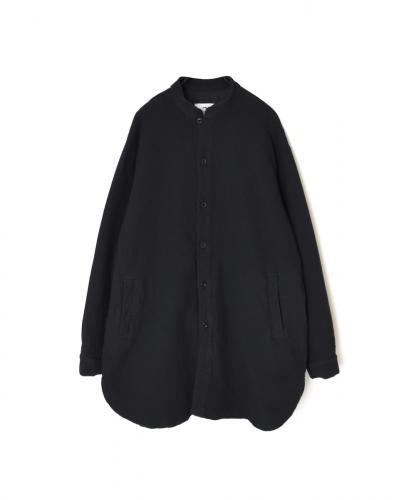 INHT2571WPD(シャツ) WAFFLE PLAIN OVERDYE STAND COLLAR SHIRTS