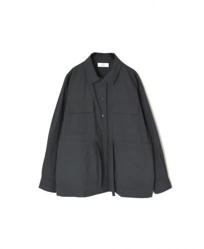 NSL25541(シャツ) 40s POPLIN PLAIN REGULAR FLAP POCKET SHIRT