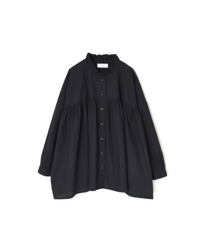 NSL25542(シャツ) 40s POPLIN PLAIN FRILL COLLAR SHIRT