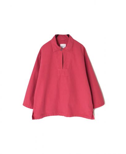 INAM2553PD(シャツ) 40s POPLIN OVER DYE UTILITY SKIPPER SHIRTS