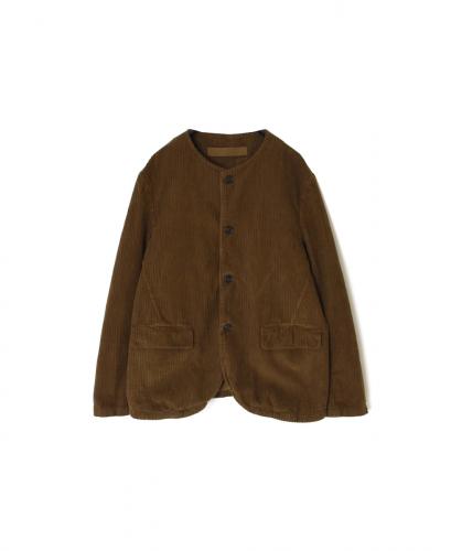 NVL2561D(ジャケット)WIDE&NARROW WALE CORDUROY(OVERDYE) 60'S ORGANIC CAMBRIC SIDE VENTS NO COLLAR JACKET