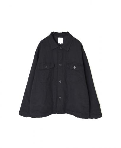 IMDSH2571(ジャケット) BOILED WOOL / LINEN PLAIN WORK JACKET