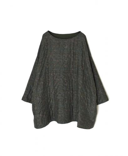 NMDS25573(チュニック) STITCHED BANGALORE SILK PAISLEY PRINT DROP SHOULDER TUNIC