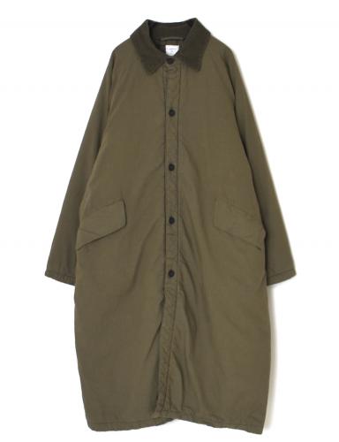 MDSH2552D(コート) PADDED 40s POPLIN FLANNEL LINING REGULAR COLLAR COAT