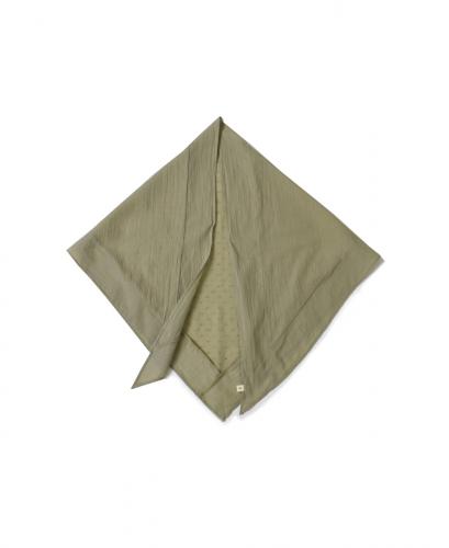 NSL25616(ストール) COTTON DOBIE DOT PATCHWORK TRIANGLE STOLE