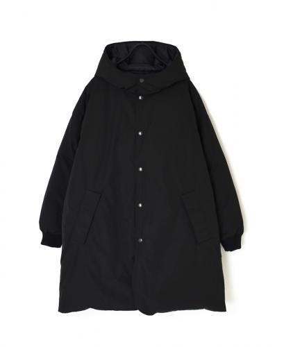 NAM2463 (コート) POLY×COTTON REVERSIBLE DOWN SNAP FRONT HOODED MIDI COAT