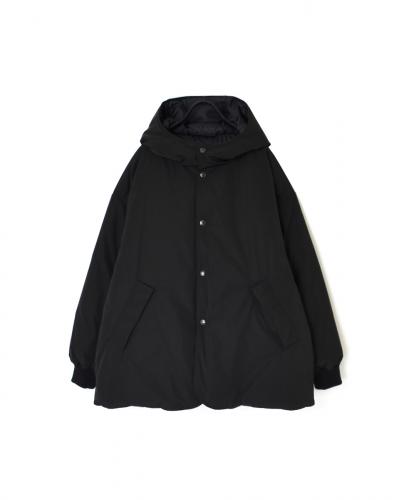 NAM2462(ジャケット) POLY×COTTON REVERSIBLE DOWN SNAP FRONT HOODED JACKET