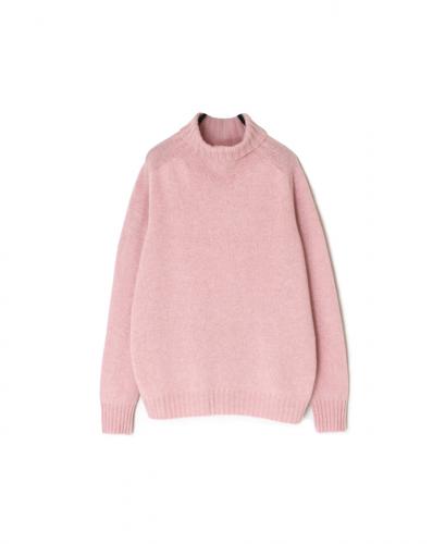 JNAMP1651 (ニット) POLO NECK SADDLE SHOULDER P/O