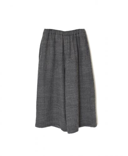 NMDS25612(キュロット) WOOL COTTON HERRINGBONE CULLOTES