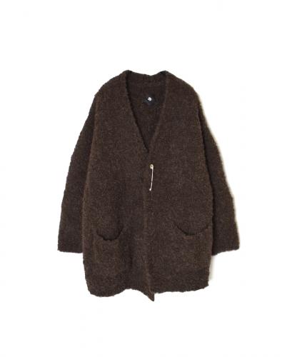 ●CNMDS2051A (カーディガン) BOUCLE V-NECK CARDIGAN WITH PIN