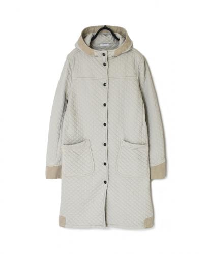 NAM0553 (コート) COTTON QUILT HOODED COAT