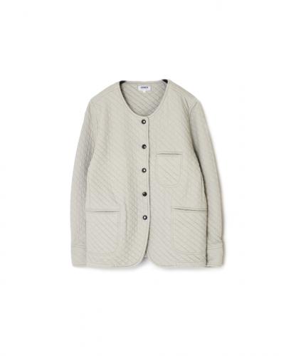 NAM1407 (ジャケット) COTTON QUILT NO COLLAR JACKET