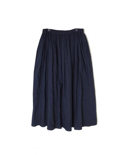 ●NMDS26213(スカート) 60s STITCHED ORGANIC CAMBRIC GATHERED SKIRT WITH LINING