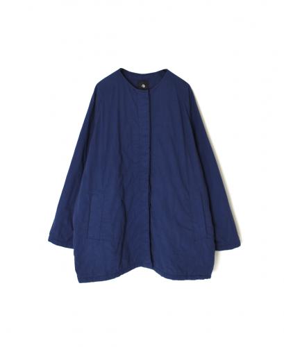 ●NMDS26202D(コート) 40s ORGANIC POPLIN(OVERDYE) RAGLAN SHORT COAT WITH VERTICAL STITCH