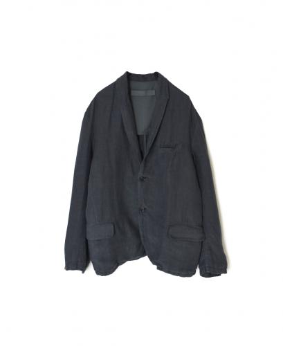 NVL2301LD (ジャケット) 50'S LINEN PLAIN (OVERDYE)  SIDE VENTS TAILORED JACKET
