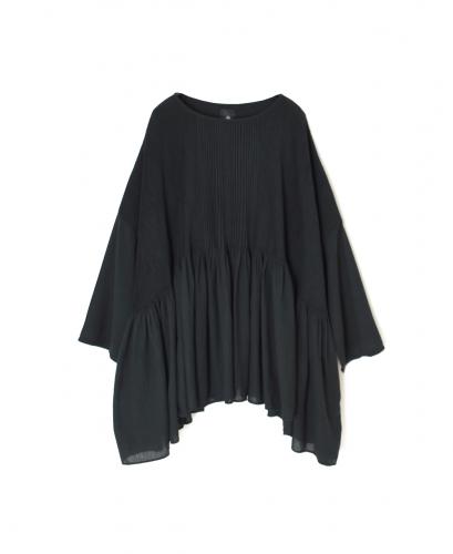 NMDS26231D(シャツ) 80s ORGANIC MICRO CHECK OVERDYE MINI PINTUCK PULLOVER