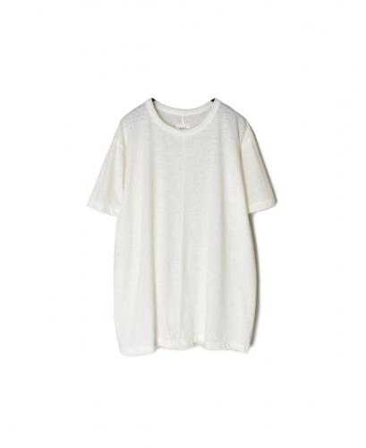 GMDSH2621(Tシャツ) COTTON/LINEN SINGLE JERSEY CREW NECK T-SHIRTS