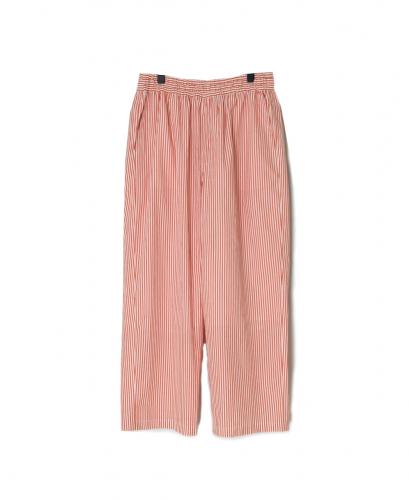 NVL2523(パンツ) POPLIN STRIPE EASY PANTS
