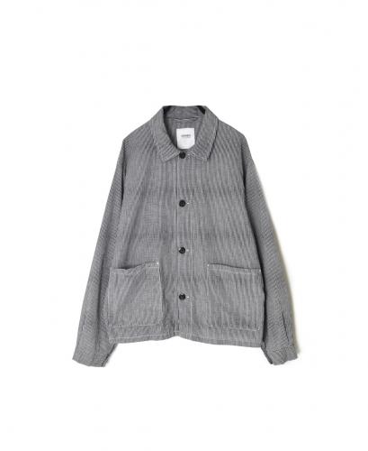 INAM2631C(ジャケット) SEERSUCKER GINGHAM CHECK WASH AUTHENTIC WORK JACKET
