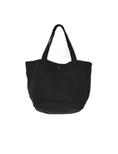 INAM2646D(バッグ) HEAVY CANVAS OVERDYE MEDIUM TOTE BAG WITH TWO INSIDE POCKETS