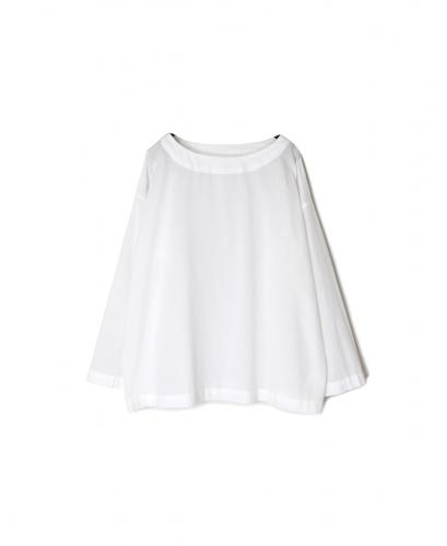 INAM2623(スモック) 60s COTTON LAWN WASH BOAT NECK SMOCK