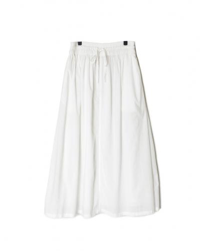 INAM2624(スカート) 60s COTTON LAWN WASH PLEATED EASY SKIRT WITH LINING