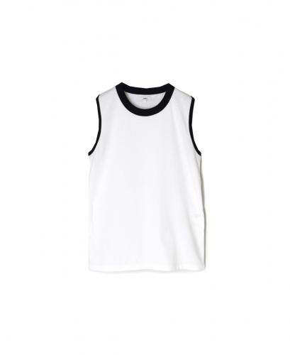 NFA2602(ノースリーブ) 4.4oz COTTON JERSEY CREW NECK NO/SL RINGER PULLOVER