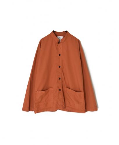 INHT2602CP (ジャケット) 60'S COTTON POPLIN OVERDYE STAND COLLAR COVERALL