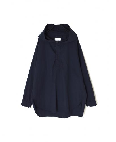 INHT2604CP (シャツ) 60'S COTTON POPLIN OVERDYE HOODED PULLOVER SHIRT