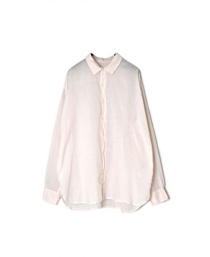 INAM2502G3D(シャツ) 30s GAUZE PLAIN OVERDYE UTILITY REGULAR COLLAR SHIRT