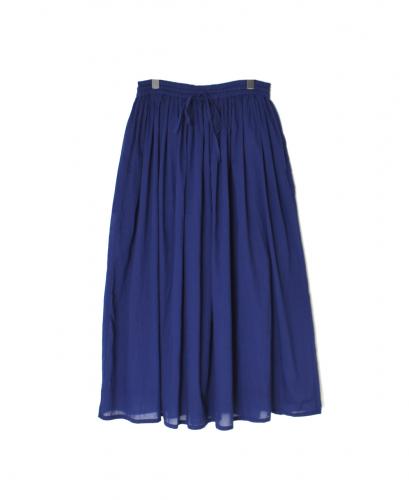 NSL26025(スカート) 80s COTTON VOILE PLAIN  GATHERD SKIRT