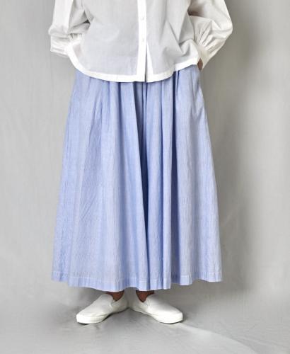 NSL26015(キュロット) 80s COTTON VOILE STRIPE CULOTTES