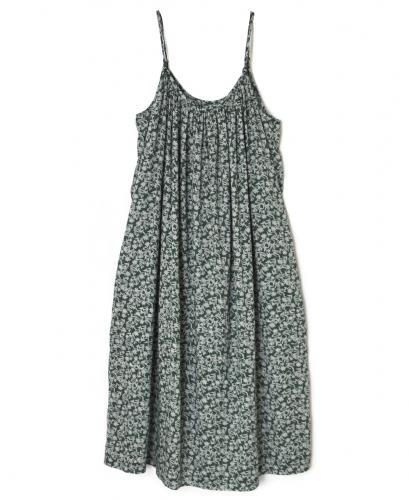 NSL26074(ワンピース) 80s VOILE TWO TONE FLOWER PRINT 2WAY CAMISOLE DRESS