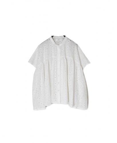 NSL26081(シャツ) ALL HEMLA BANDED COLLAR FRENCH/SL SHIRT