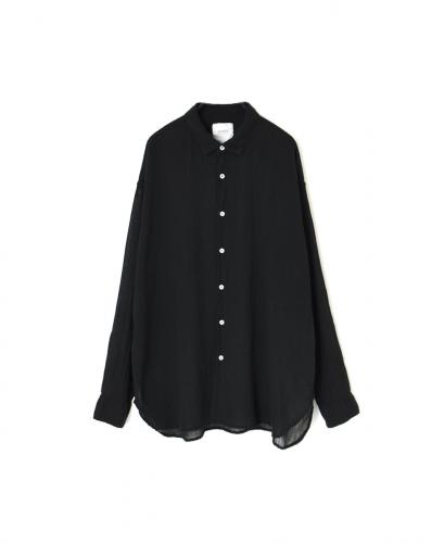 INAM2642GD(シャツ) 60s SINGLE GAUZE OVERDYED UTILITY REGULAR COLLAR SHIRT