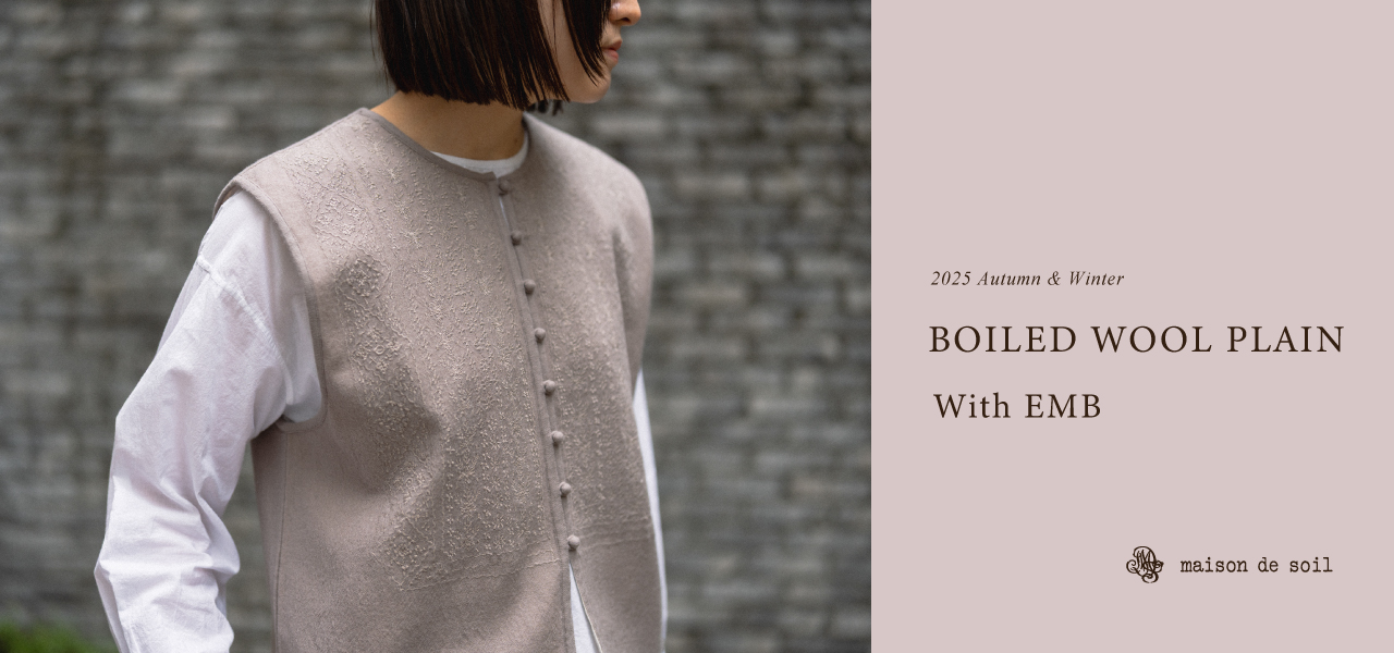 タンタン購入(maison de soil) ドビーチェックフレンチスリーブ タンタン購入(maison de soil) ドビーチェックフレンチスリーブ